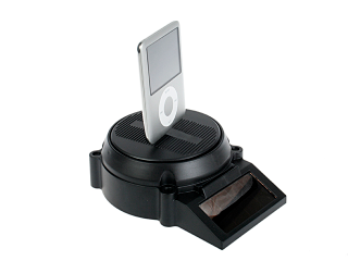 Illustration for article titled Eco-Power Display Turntable Lets You Show Off Stuff From All Angles